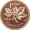 1954 Canadian Small Cent - AVERAGE CIRC