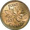 1954 Canadian Small Cent - AVERAGE CIRC