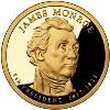 2008-S Monroe Presidential Dollar - PROOF Close Window [x]