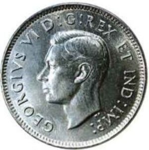 1951 Canadian Nickel (Commemorative) - AVERAGE CIRC Close Window [x]