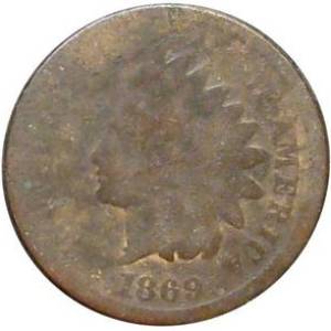 1886 Type I Indian Head Cent - FILLER Close Window [x]