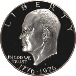 1976-S Eisenhower Dollar (Type II) - PROOF Close Window [x]