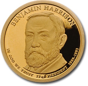2012-S Harrison Presidential Dollar - PROOF Close Window [x]