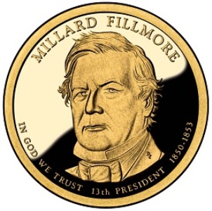 2010-S Fillmore Presidential Dollar - PROOF Close Window [x]