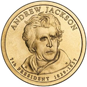 2008-D Jackson Presidential Dollar - BU Close Window [x]