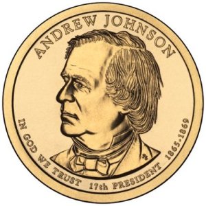 2011-D Johnson Presidential Dollar - BU Close Window [x]