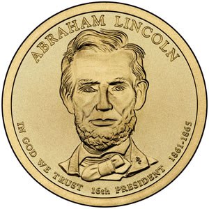 2010-D Lincoln Presidential Dollar - BU Close Window [x]