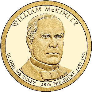 2013-D McKinley Presidential Dollar - BU Close Window [x]