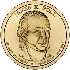 2009-D Polk Presidential Dollar - BU Close Window [x]