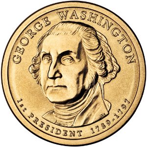 2007-D Washington Presidential Dollar - BU Close Window [x]