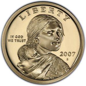 2007-S Sacagawea Dollar - PROOF Close Window [x]