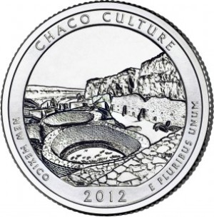 2012-S Chaco Culture National Park Quarter - BU Close Window [x]