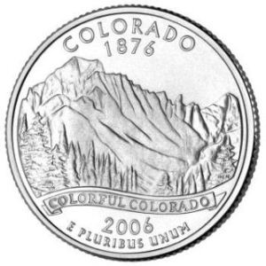 2006 Colorado Statehood Quarter - BU Close Window [x]