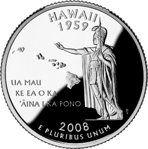 2008-S Hawaii Statehood Quarter - SILVER PROOF Close Window [x]