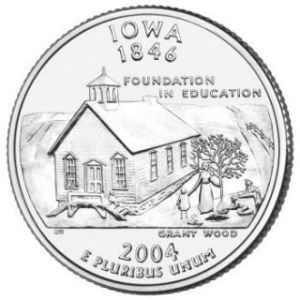 2004 Iowa Statehood Quarter - BU Close Window [x]
