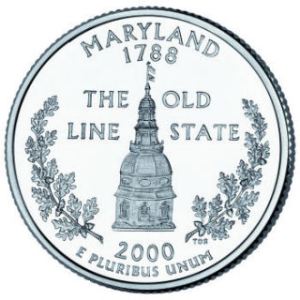 2000 Maryland Statehood Quarter - BU Close Window [x]