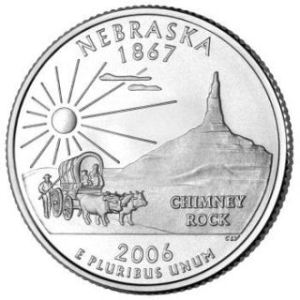 2006 Nebraska Statehood Quarter - BU Close Window [x]