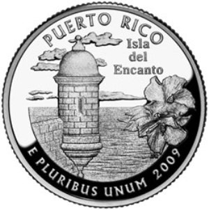 2009-S Puerto Rico Statehood Quarter - SILVER PROOF Close Window [x]