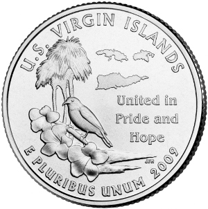 2009-D Virgin Islands Statehood Quarter - BU Close Window [x]
