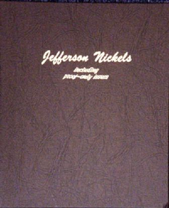 Dansco® Coin Album #8113 - Jefferson Nickels w/ Proofs (1938-2005) Close Window [x]
