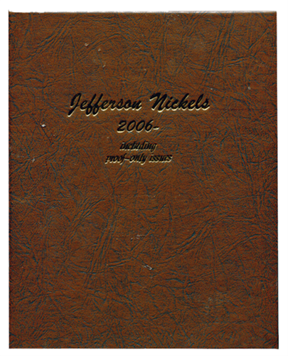 Dansco® Coin Album #8114 - Jefferson Nickels w/ Proofs (2006-2029) Close Window [x]