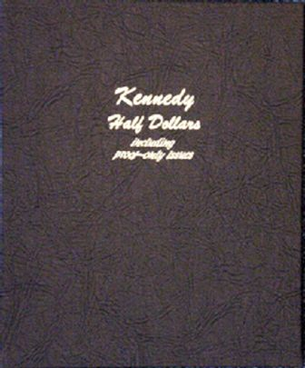 Dansco® Coin Album #8166 - Kennedy Half Dollars w/ Proofs (1964-2011) Close Window [x]