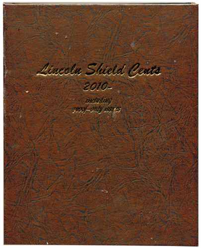 Dansco® Coin Album #8104 - Lincoln Shield Cents w/ Proofs (2010-Date) Close Window [x]