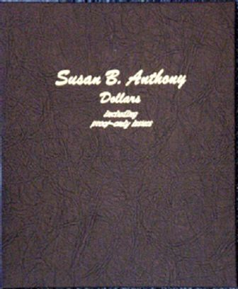 Dansco® Coin Album #8180 - Susan B. Anthony Dollars (1979-1981,1999) w/ Proof-Only Issues Close Window [x]