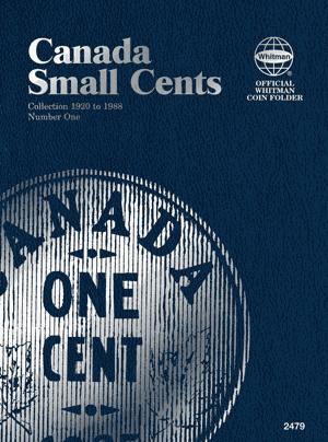 Whitman® Folder #2479 - Canada Small Cents (1920-1988) Close Window [x]