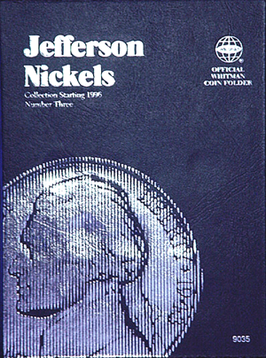 Whitman® Folder #9035 - Jefferson Nickels (1996-2023) Close Window [x]