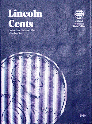 Whitman® Folder #9030 - Lincoln Cents (1941-1974) Close Window [x]