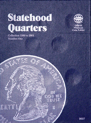 Whitman® Folder #9697 - Statehood Quarters (1999-2001) Close Window [x]