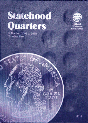 Whitman® Folder #8111 - Statehood Quarters (2002-2005) Close Window [x]