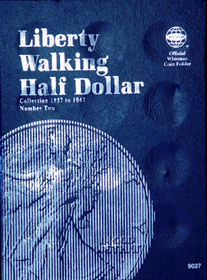 Whitman® Folder #9027 - Walking Liberty Half Dollars (1937-1947) Close Window [x]