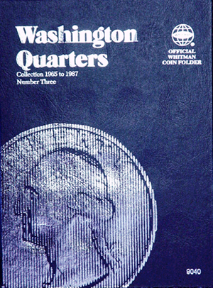 Whitman® Folder #9040 - Washington Quarters (1965-1987) Close Window [x]