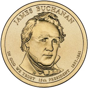 2010-D Buchanan Presidential Dollar - BU Close Window [x]